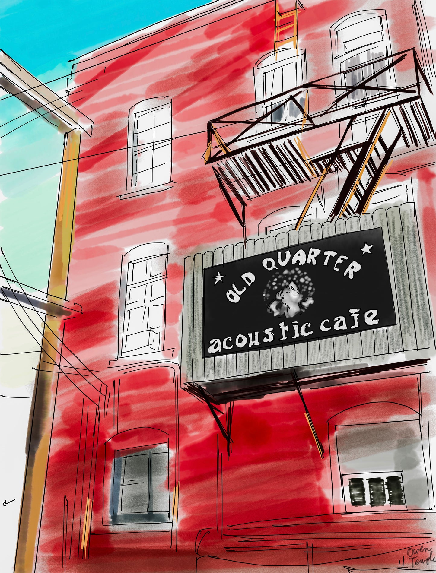 Old Quarter Acoustic Cafe, Galveston, Texas