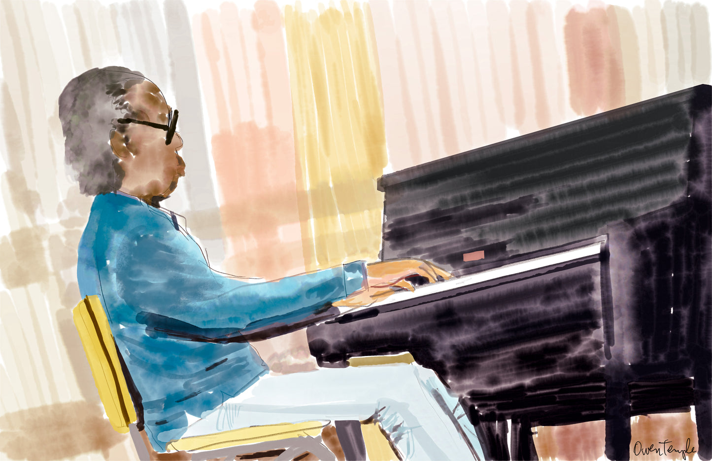 Professor Longhair at Tipitina’s, New Orleans, Louisiana