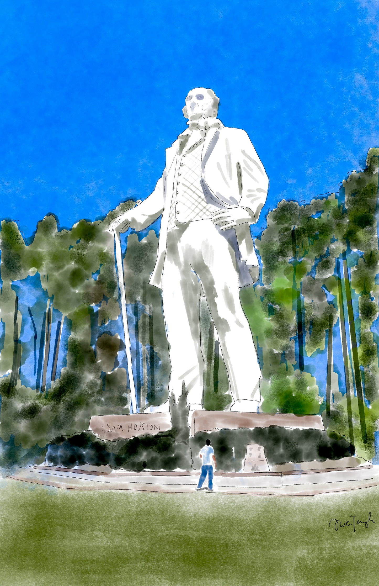 Sam Houston Statue, Huntsville, Texas