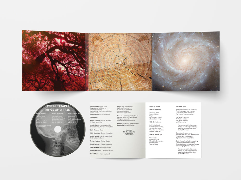 Rings on a Tree - Signed Compact Disc and Lyrics Booklet