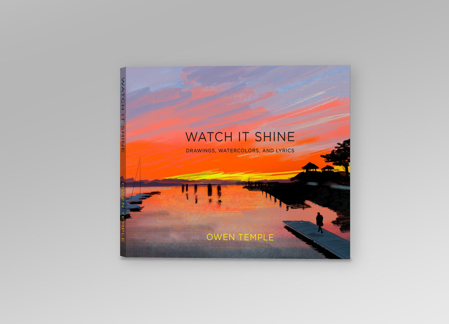 Watch It Shine - hardcover art book, 11 x 8.5 inches, by Owen Temple