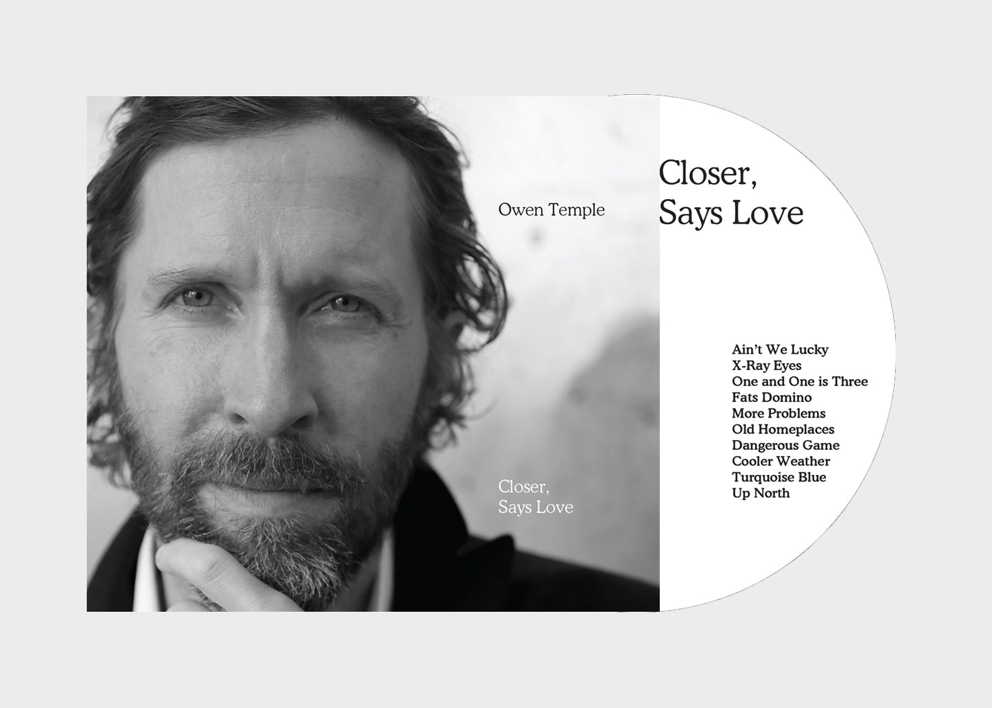 Closer, Says Love - Signed Compact Disc and Lyrics Booklet - Preorder