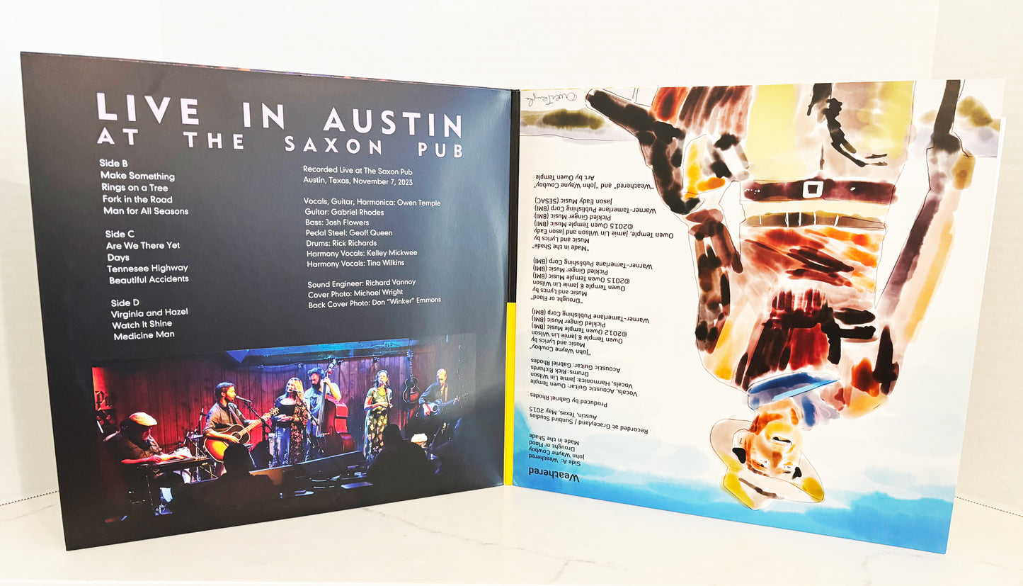Weathered & Live in Austin - Signed Vinyl Double LP