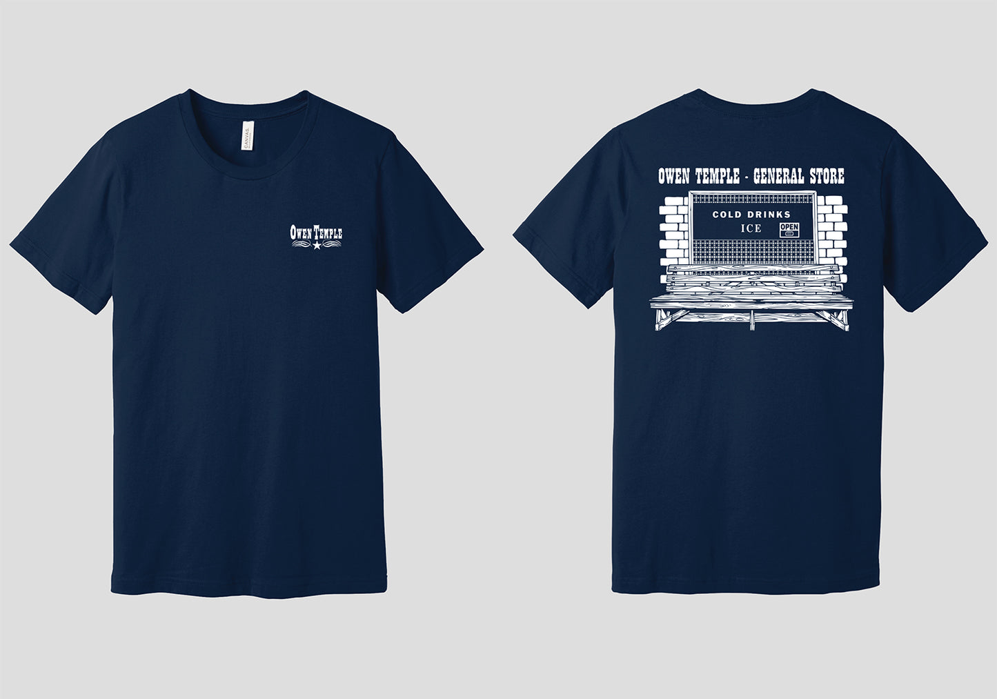 General Store 25th Anniversary Pocket T Shirt - Navy Blue